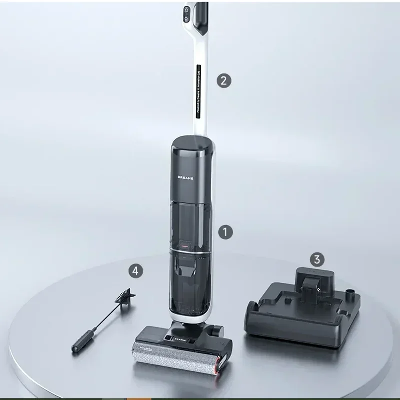 Dreame H30 غسالة الأرضيات غسالة ساخنة يمكن شفط مسطح سحب شفط آلة الاجتياح طوي التجفيف السريع تنظيف الغرفة