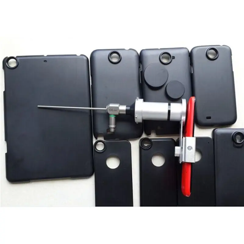 SQPP-2X 4W Portable Handheld LED Cold Light Source Match Metal US Plug Fit For Endoscope US Plug
