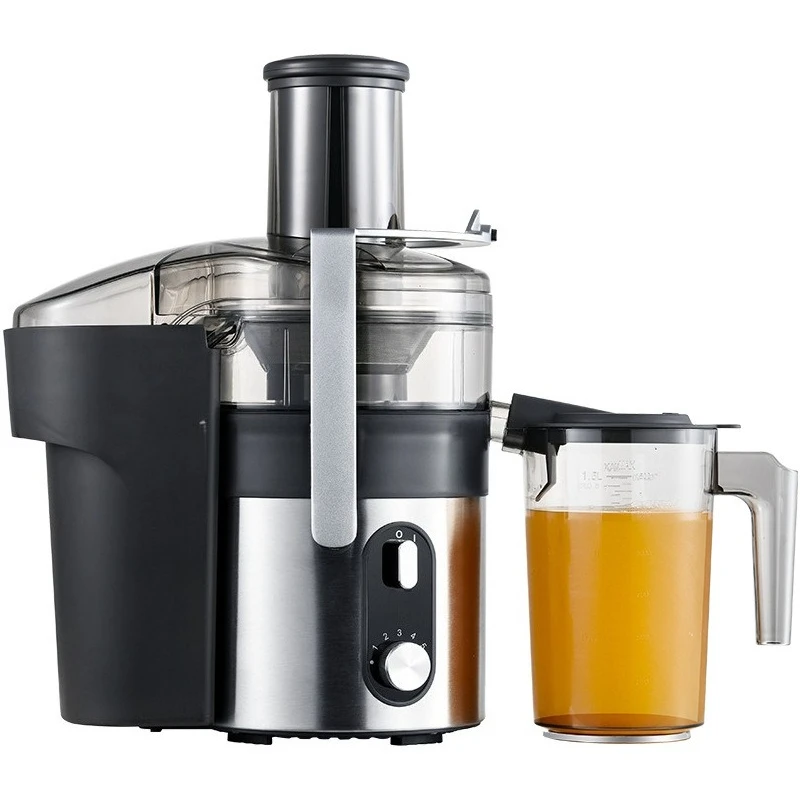 

Juicer slag-free raw juice residue separation, no cutting and pressing fruit and vegetable juicer automatic