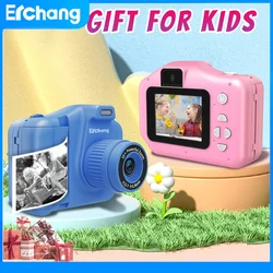 Selfie Children Instant Printing Camera 1080P Video HD Screen Child Camera Girls Boys Brithday Gift For 4-12 Years Kids