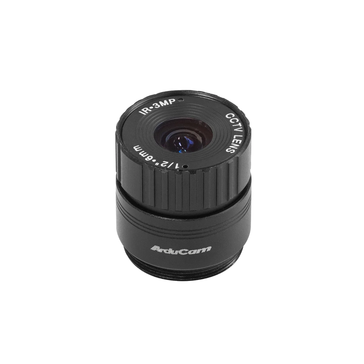 

Arducam Lens for Raspberry Pi High Quality Camera, Wide Angle CS-Mount Lens, 6mm Focal Length with Manual Focus