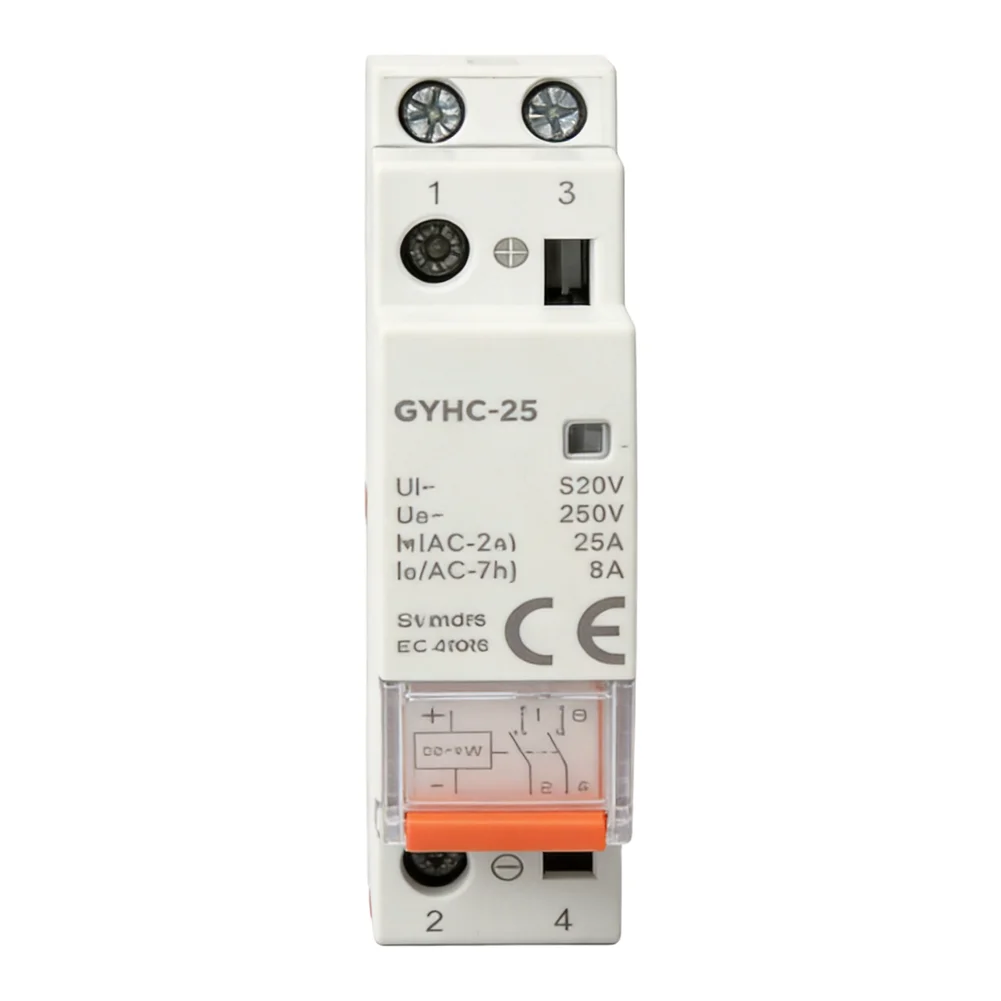 25A for contact Din Rail Mount for elite Craftsmanship Flame Retardant Plastic High Reliability Long Electrical Life For Circuit