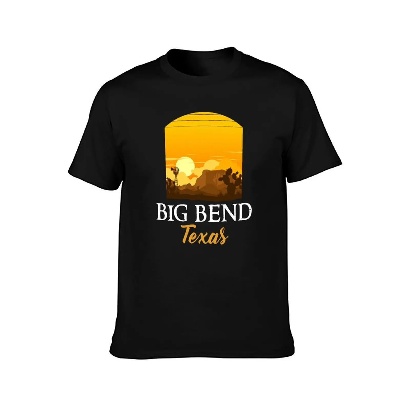 Big Bend National Park in Texas USA T-Shirt, Summer Casual Cotton Tee, Oversized Streetwear Tops, Vintage Graphic Print