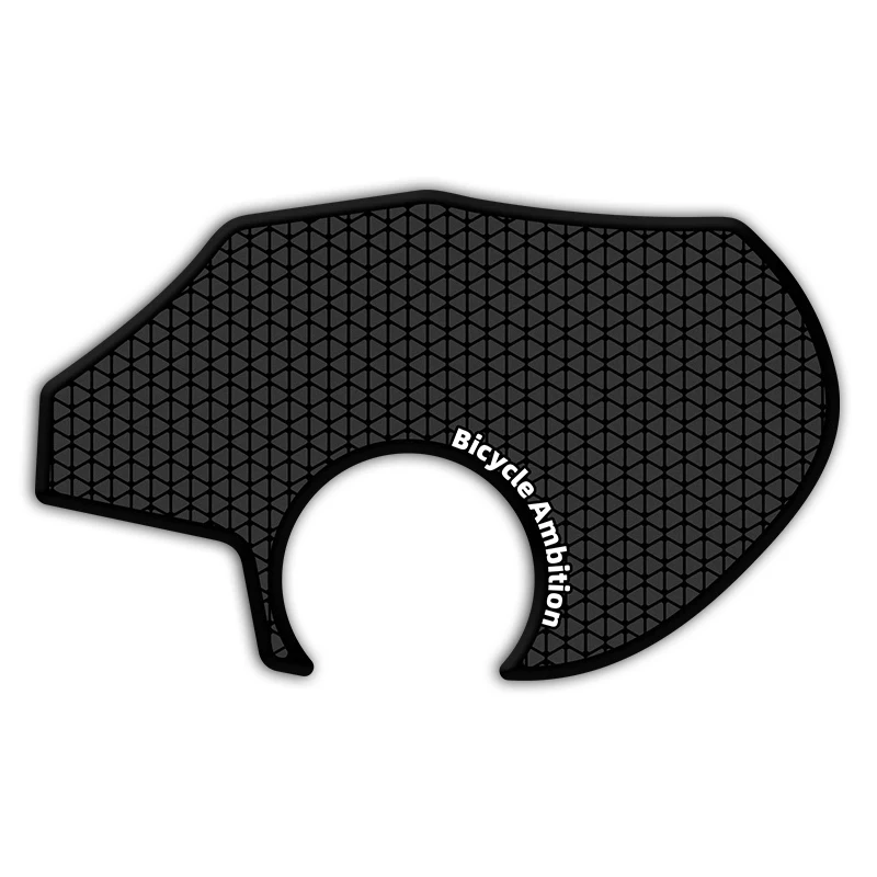 Used For PINARELLO DOGMA F 2025 Rubber protective sticker at Bottom Bracket Bicycle accessories Bicycle modification protection