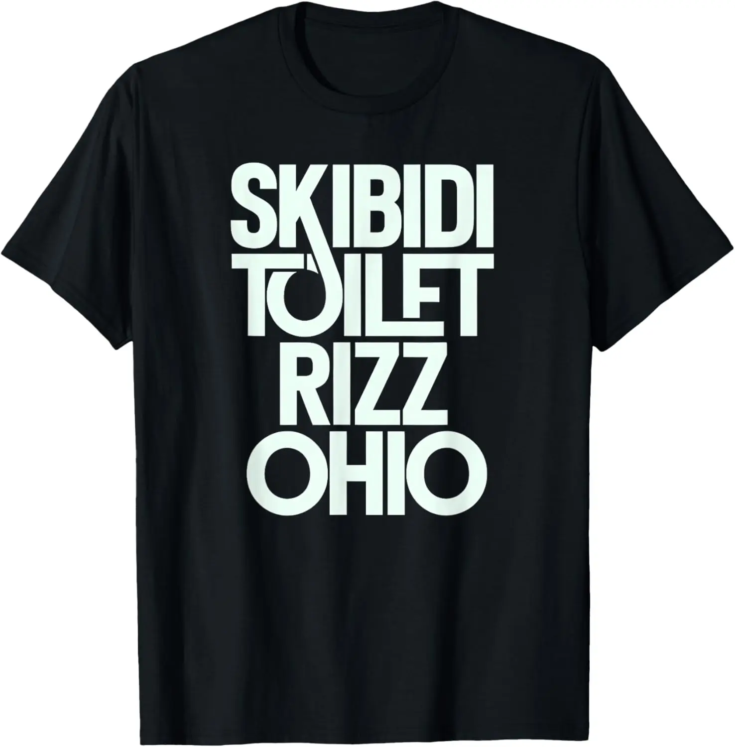 تي شيرت Skibidi Toilet Rizz Ohio Funny Meme Retro Vintage لعيد الميلاد