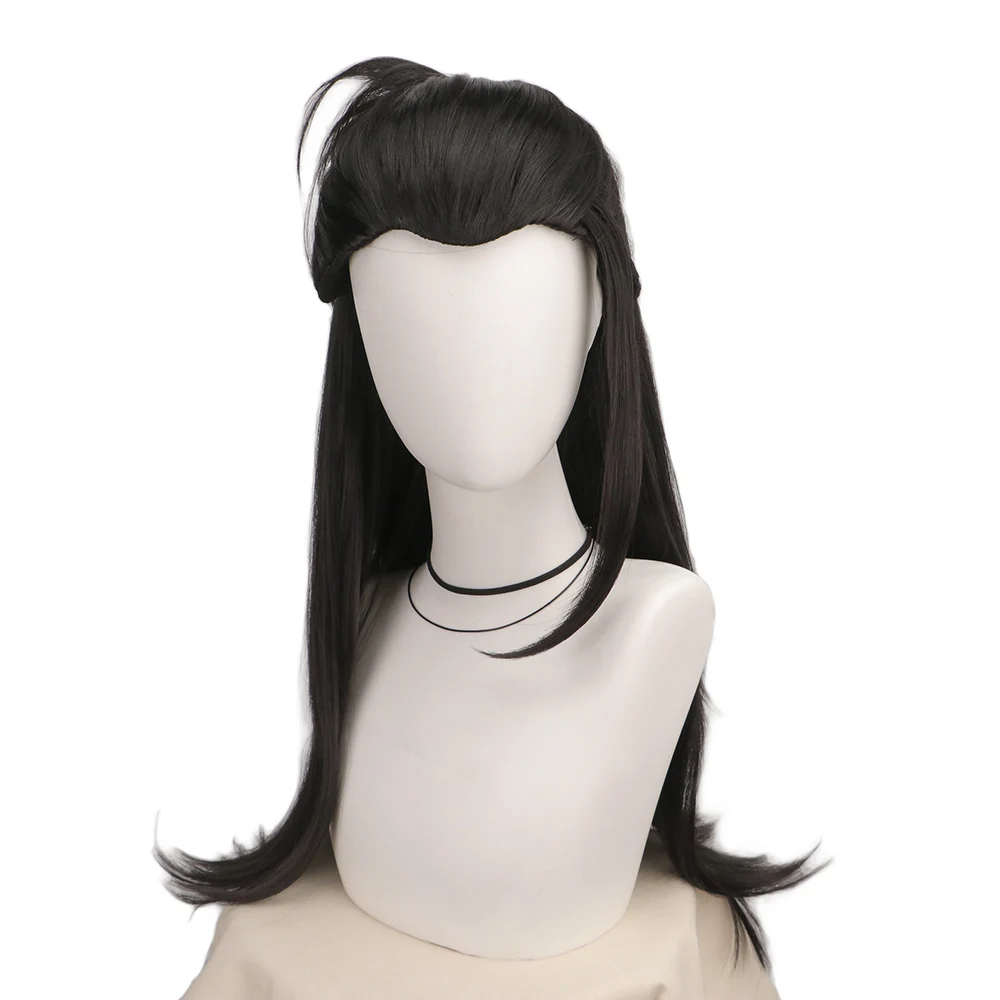 

Black Straight Short Wig for Geto Suguru Cosplay From Anime JJK Synthetic Heat-Resistant Synthetic Hair