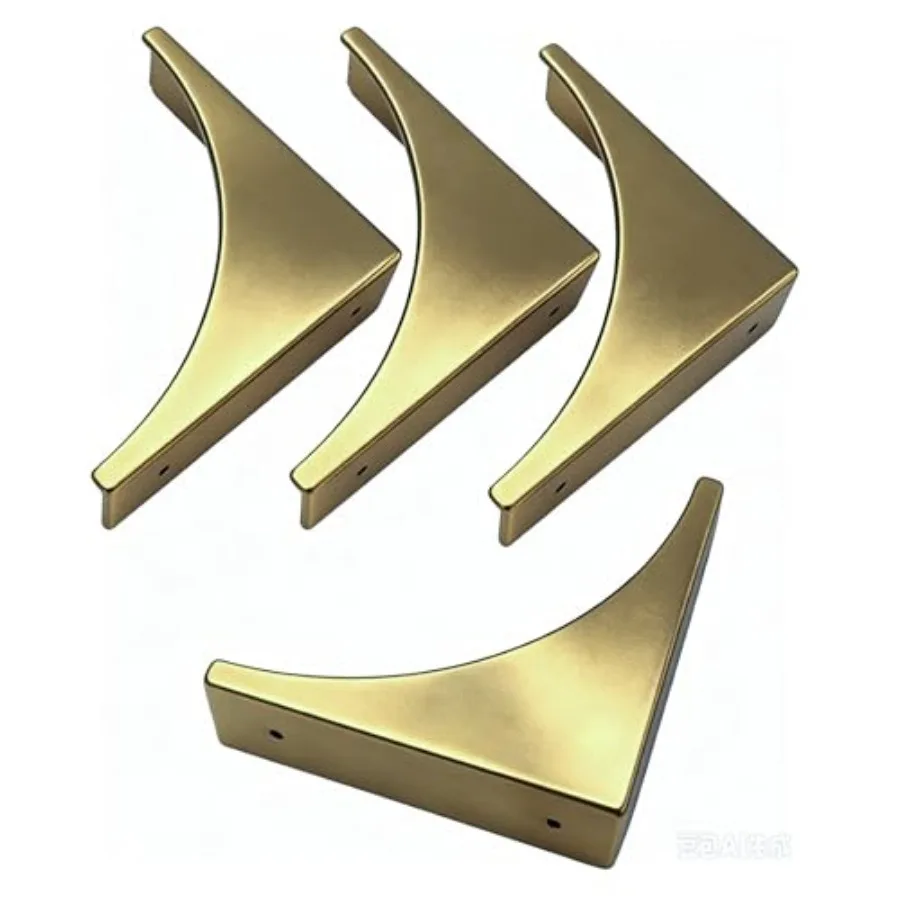

Corner Protectors for Furniture, Vintage Decorative Metal Corner Guards for Box Door Table Furniture Edge Cover Safety Guard Pa