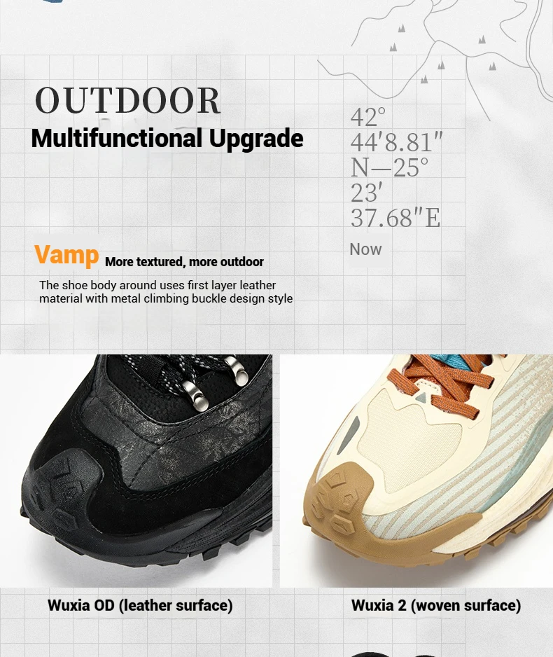 361 Degrees Men Running Shoes New Featherlight Soft Breathable Rebound Cushioning Grippy Outdoor Hiking Sneakers Male 672542214