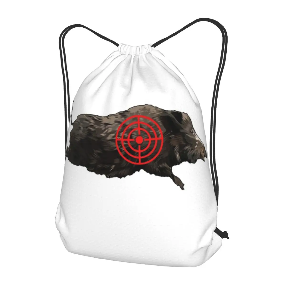 

Hog Hunter Hunting Backpacks Casual Drawstring Bags Sports Bag Book Bags for Travel Students