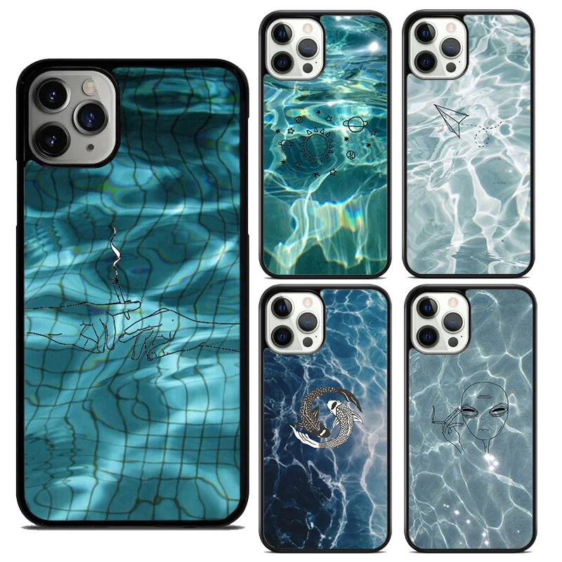 

Мягкий чехол для телефона «бассейн» для iPhone 17, Air 16, 15, 14, Max Plus 11, 12, 13 Pro Max, чехол для телефона, чехол, чехол