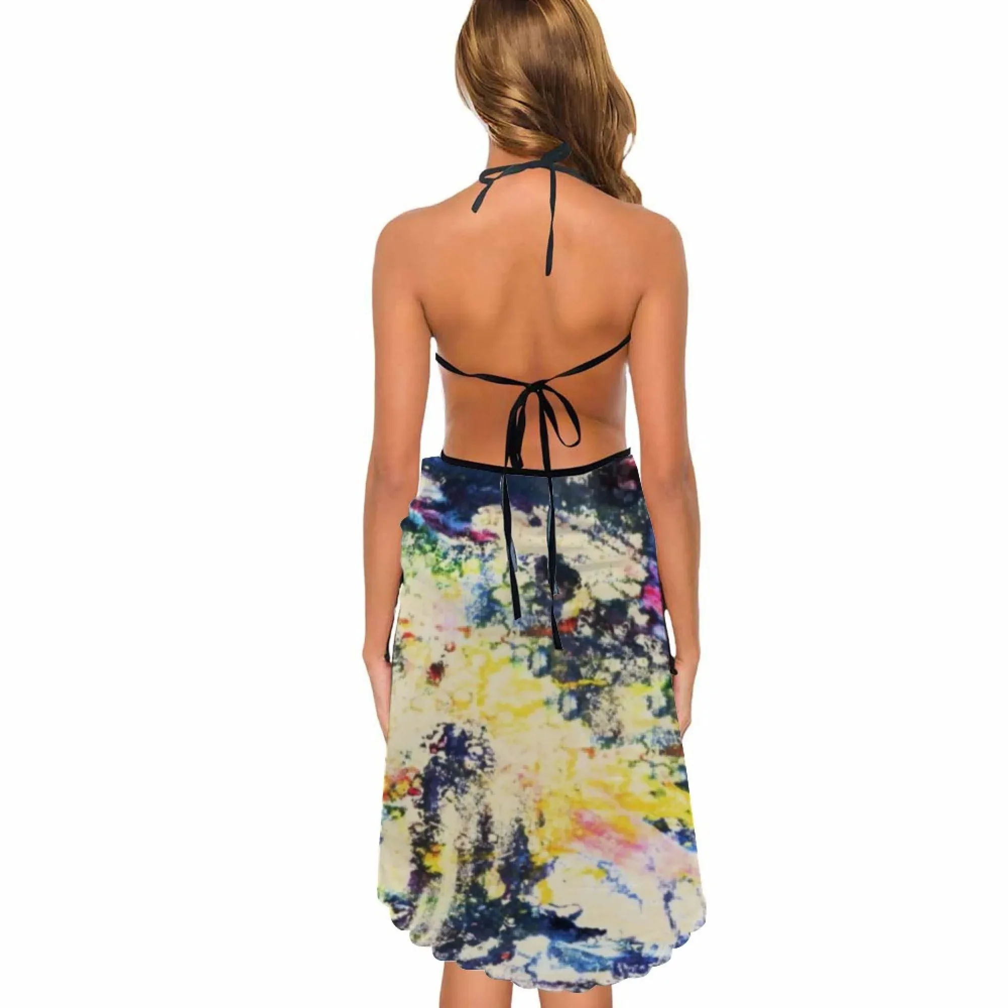 Tailored Strappy Cover up Dress Your Vision We Craft Customizable Design Elegant Fashionable Garment