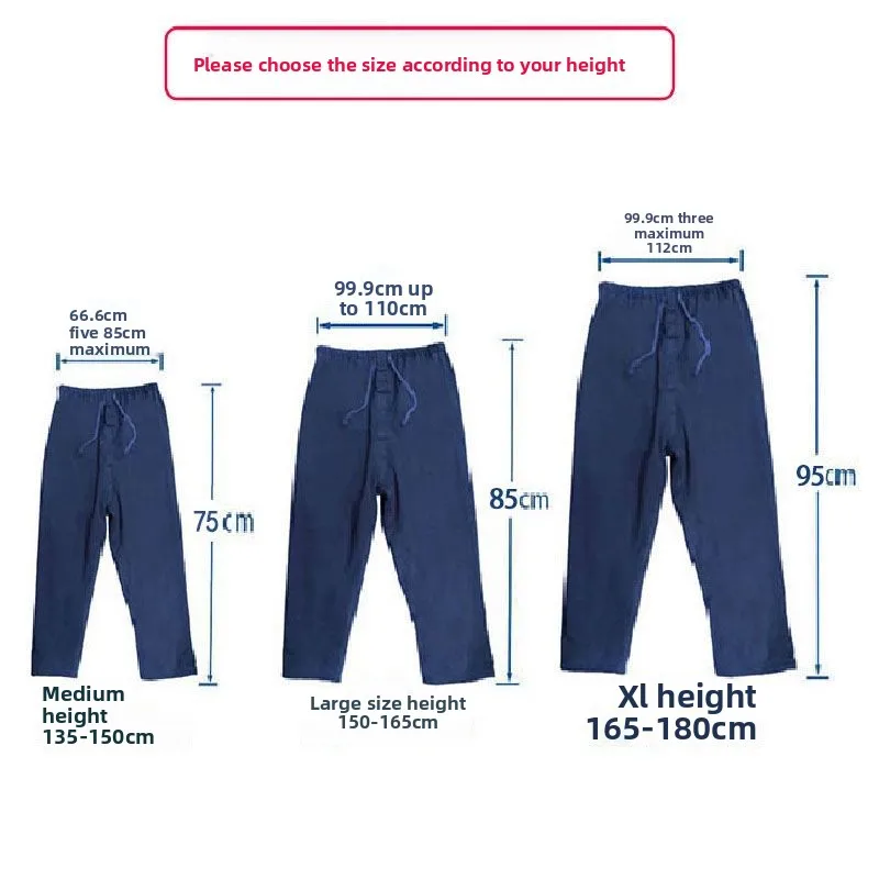 Pantaloni Lunghi Impermeabili per Incontinenza Adulti, Lavabili e Antimacchia, per Anziani e Malati a Letto, Unisex, Primavera-Inverno