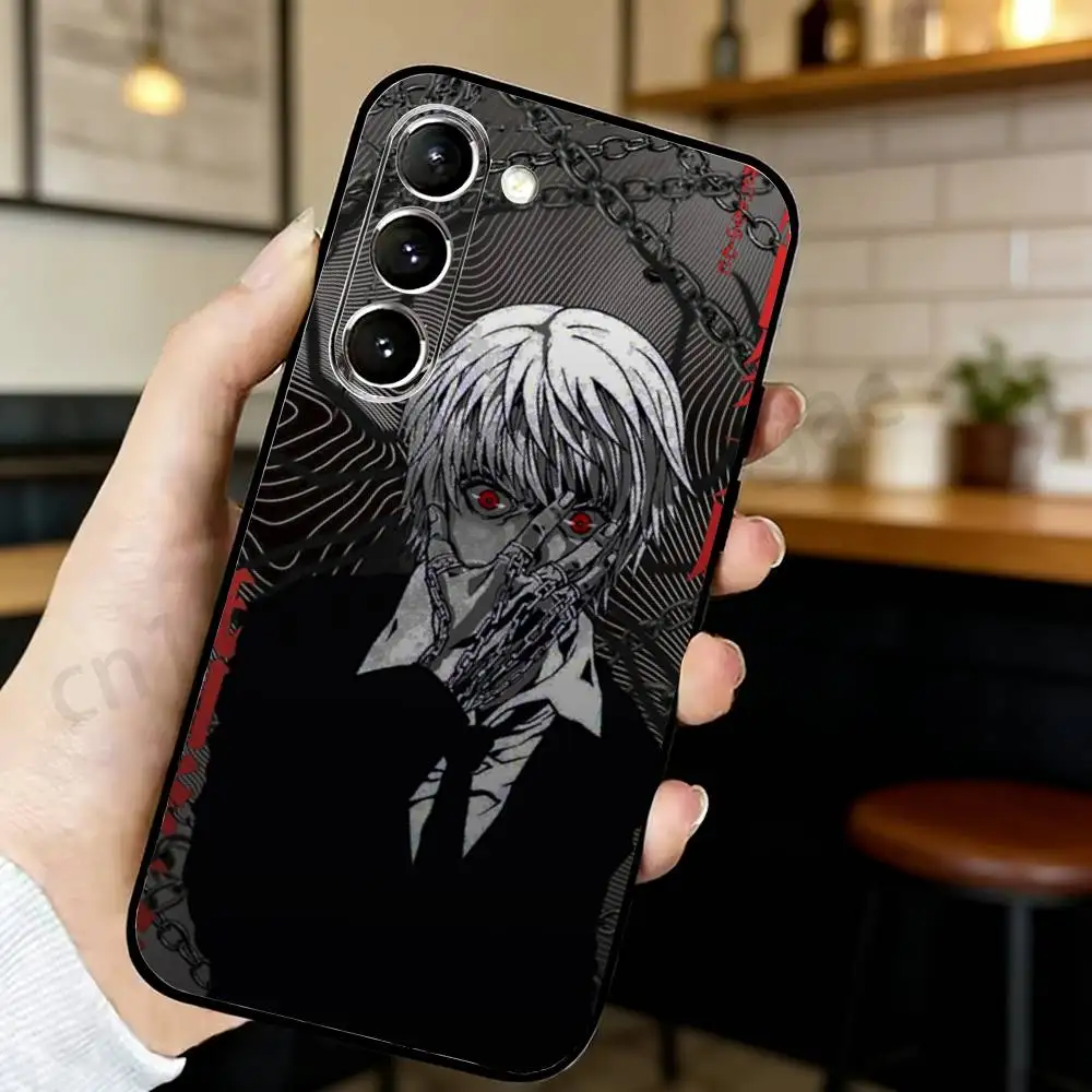 HUNTER K-Kurapika Kurta Phone case For Samsung Galaxy A53,51,72,73,31,30,42 Soft Silicone Black Cover