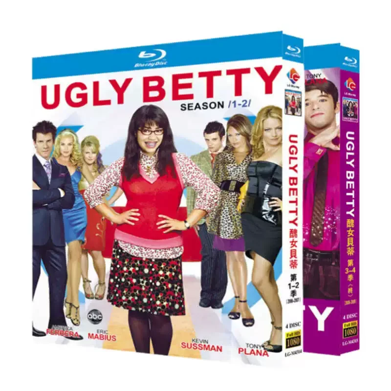 

Ugly Betty Season 1-4 Blu-ray Disc