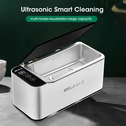 Ultrasonic Cleaner 50W Ultrasonic Glasses Jewelry Cleaner 500ML Ultrasonic Cleaning Machine Jewelry Glasses Makeup Washer Bath