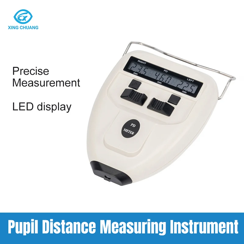 Ophthalmic Equipment Pupilometer Interpupillary Distance Measuring Tool Optical Digital Pupillary Distance Meter Led Pd Meter