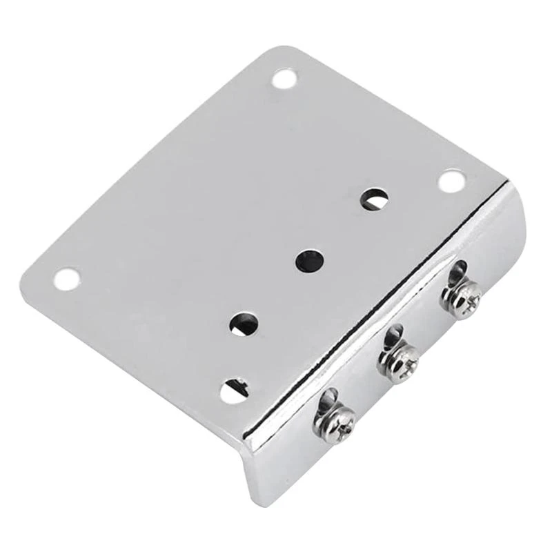 Guitar Hard Tail Bridge Saddle 3 String Fixed Bridge Guitar Replacement Parts