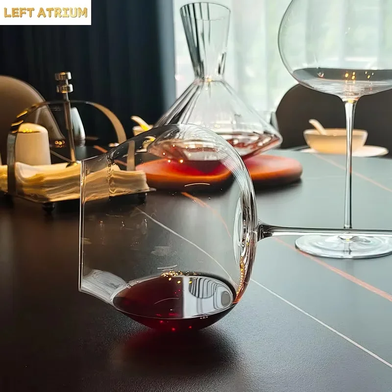 720ml Nordic Large Red Wine Glass Ultra-thin And High-end With An Excellent Feel Burgundy Glass Crystal Tall glass Banquet Wine