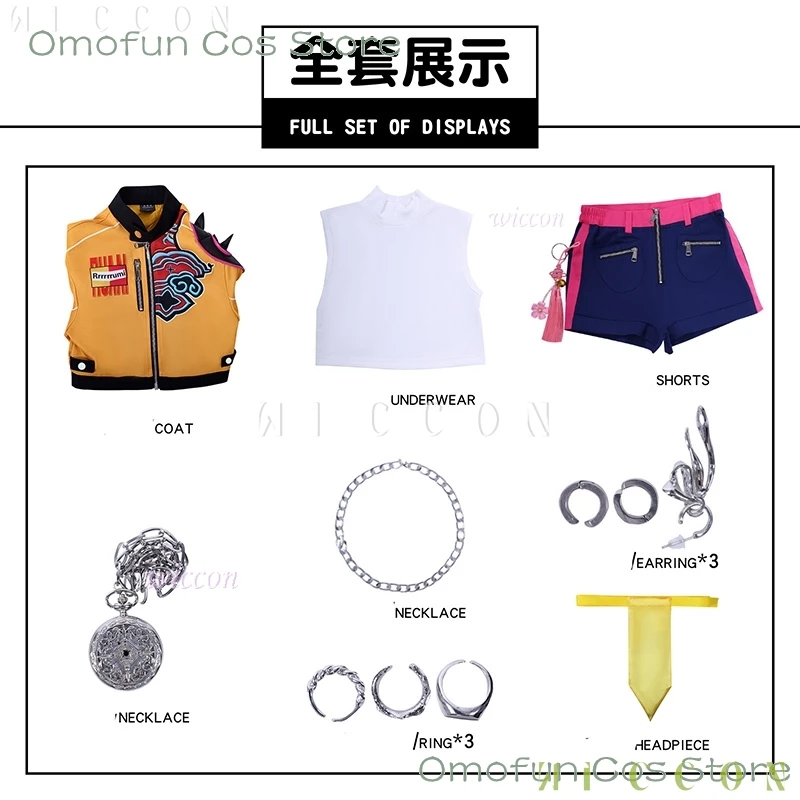 Disfraz de K-Pop Rumi Zoey, peluca de cazadores de demonios, ropa de escenario para mujeres, grupo de Halloween para niñas, Huntrix Idol, traje de juego de rol, película