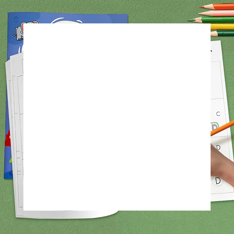 Letras A-Z alfabeto fonética prática livro de trabalho pré-escolar aprendizagem inglês língua jardim de infância escrita livro para colorir