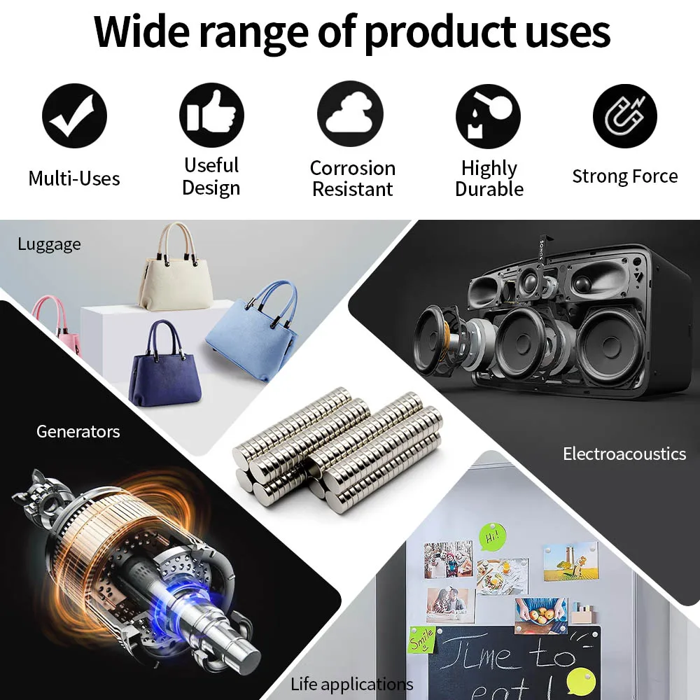10x3 مللي متر سوبر قوي مغناطيس النيوديميوم N35 ندفيب المغناطيسي الدائم imanes جولة مغناطيس قوي مغناطيس الثلاجة