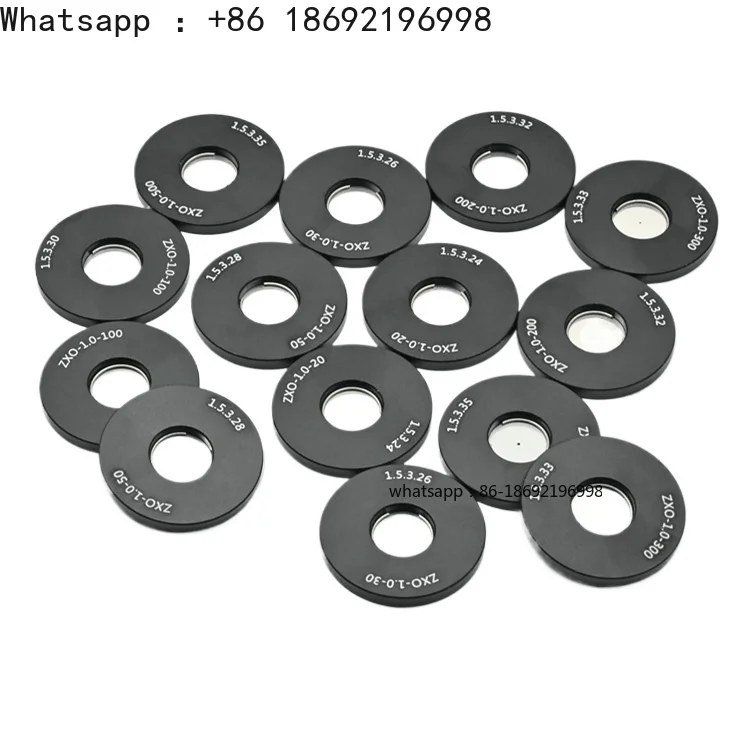 

2026 New Optical experiment pinhole diameter light hole ring precision pinhole 30/40/50 um75 micro