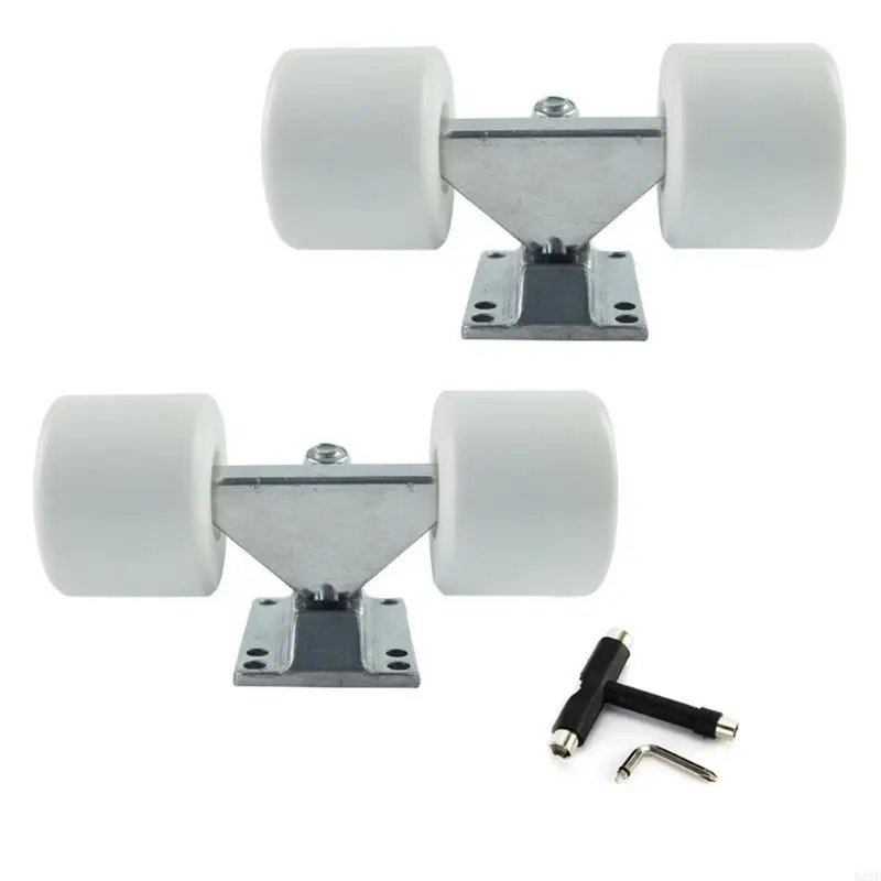 Skateboard Wheel and Truck Silents Bearing Skate Wheel Longboards Trucks Hardware Skateboard Accessories