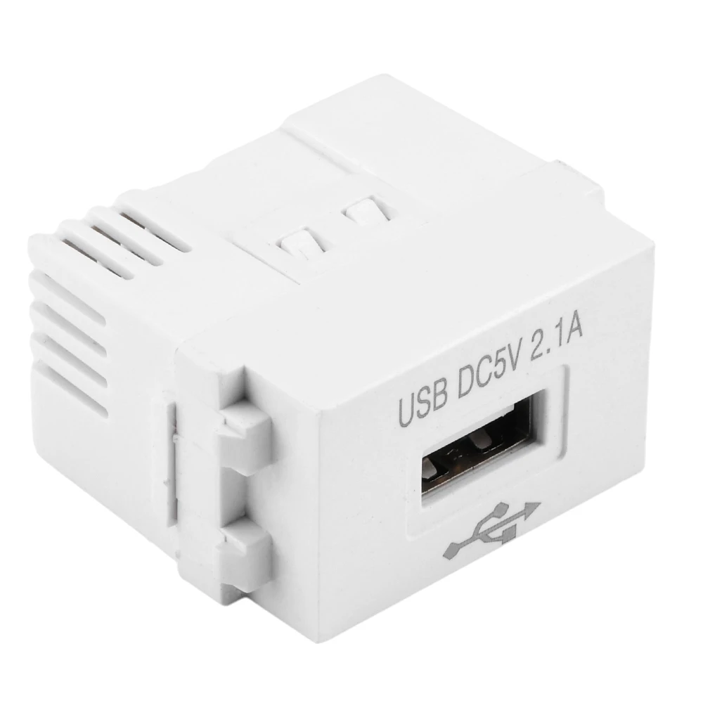 USB Power Module Mobile Phone Charging Panel 220V 5V 2.1A Socket Charging Module Switch Adapter For Mobile Phone Fast Charging