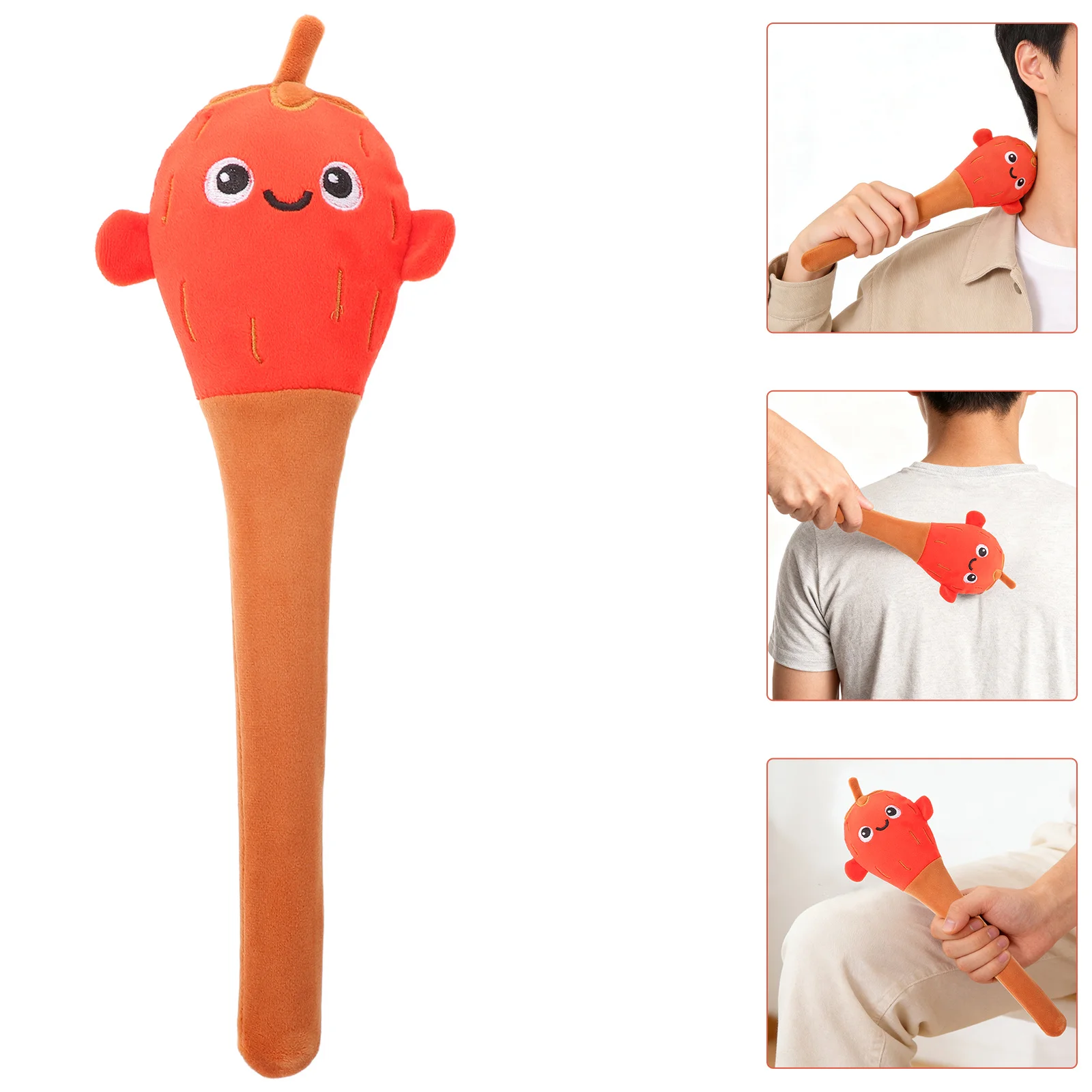 

Tapping Massage Hammer - Vibrant Cartoon Style Manual Massager for Full Body Use - Handheld Percussion Tool for Back Neck