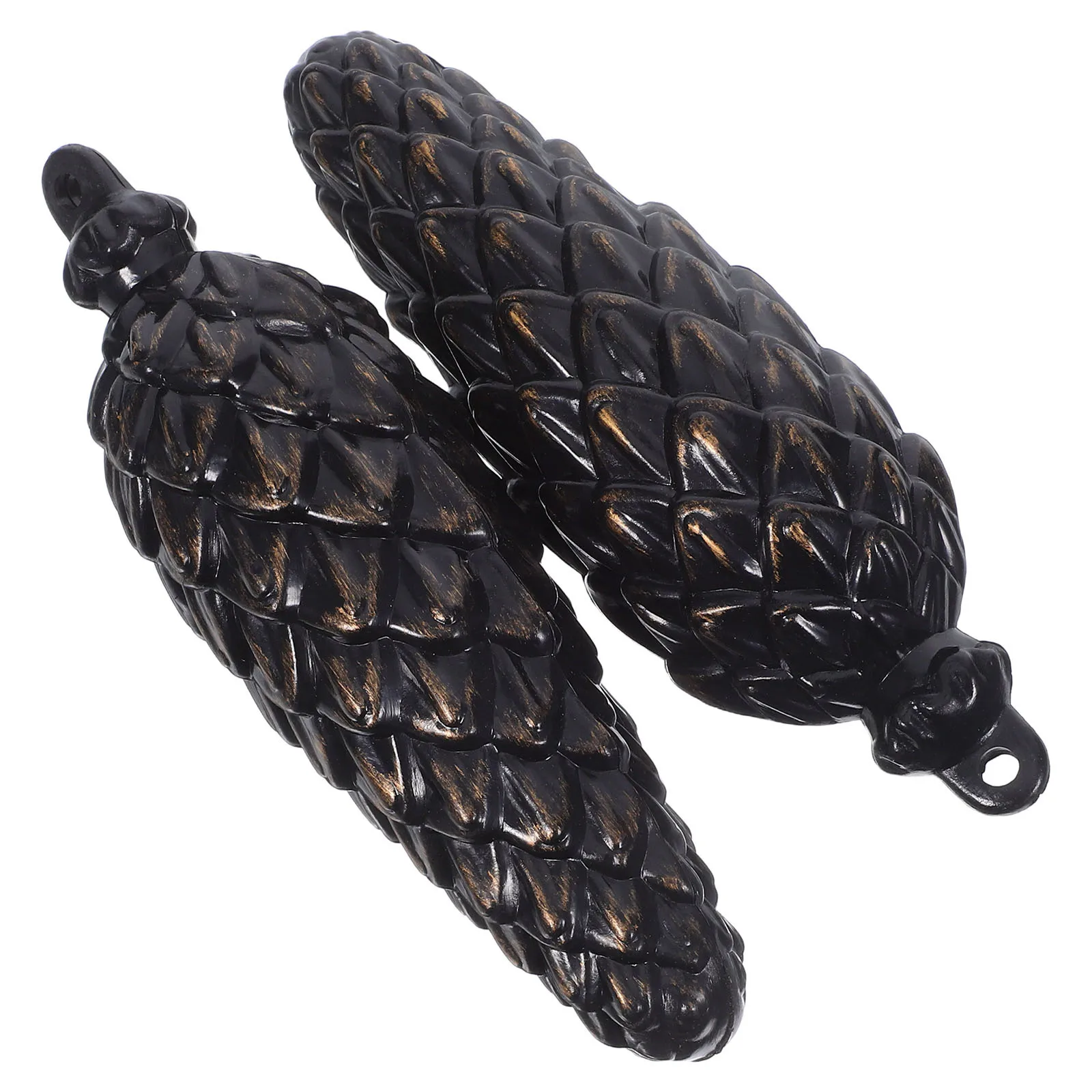 

2pcs Plastic Pine Cone Shaped Pendulum Replacement For Quartz Wall Clocks Style Clock Pendulum Mechanism Parts