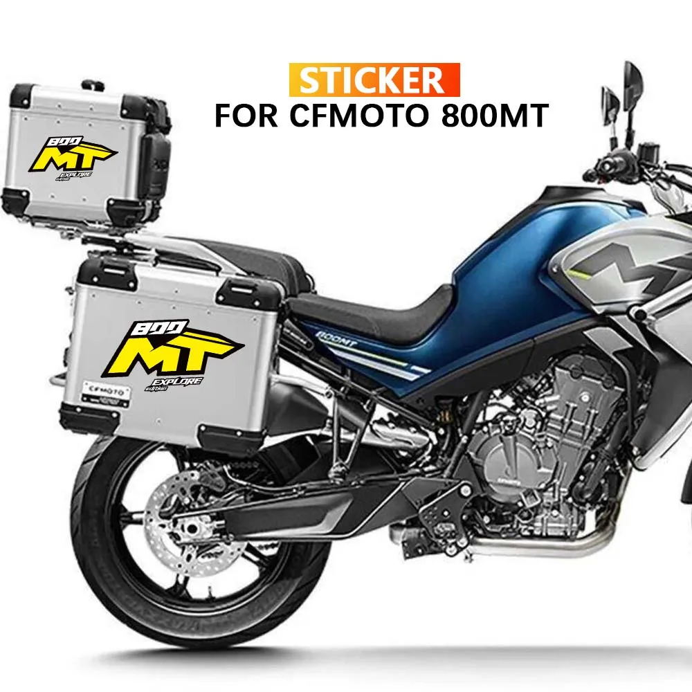 

For CFMOTO 800MT Touring Explore Edition Trunk Luggage Panniers Aluminium Cases Stickers Decals 800 MT 800MT 2022 -2024