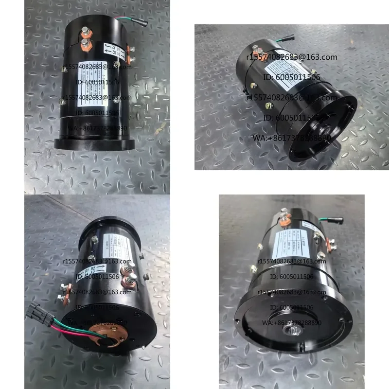 XQ-5-13A Yigao sightseeing car motor, 48V, 5kw, large round 24 teeth, new plus round cover