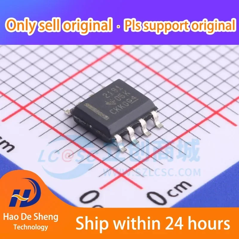 10PCS/LOT OPA2191 OPA2191IDR 2191 IC New Original in Stock，Active Components