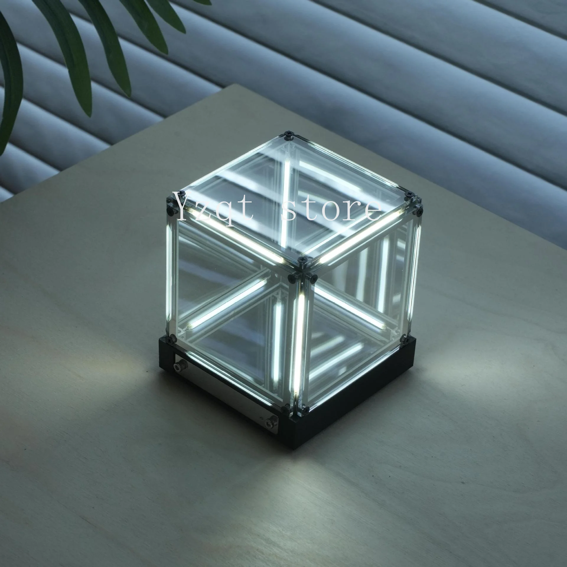Four-dimensional space e-sports atmosphere light desktop technology ornament figure creative abyss light gift