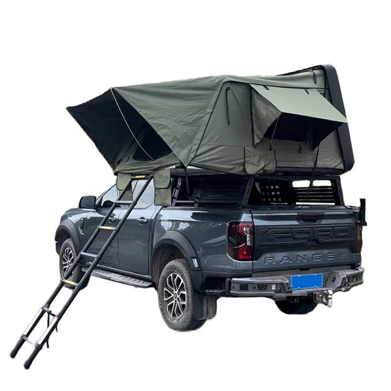 

2025 Aluminum Truck Bed Extendable Pick-Up Cargo Rack Cross Bars Tundra F150 Tacoma Triton