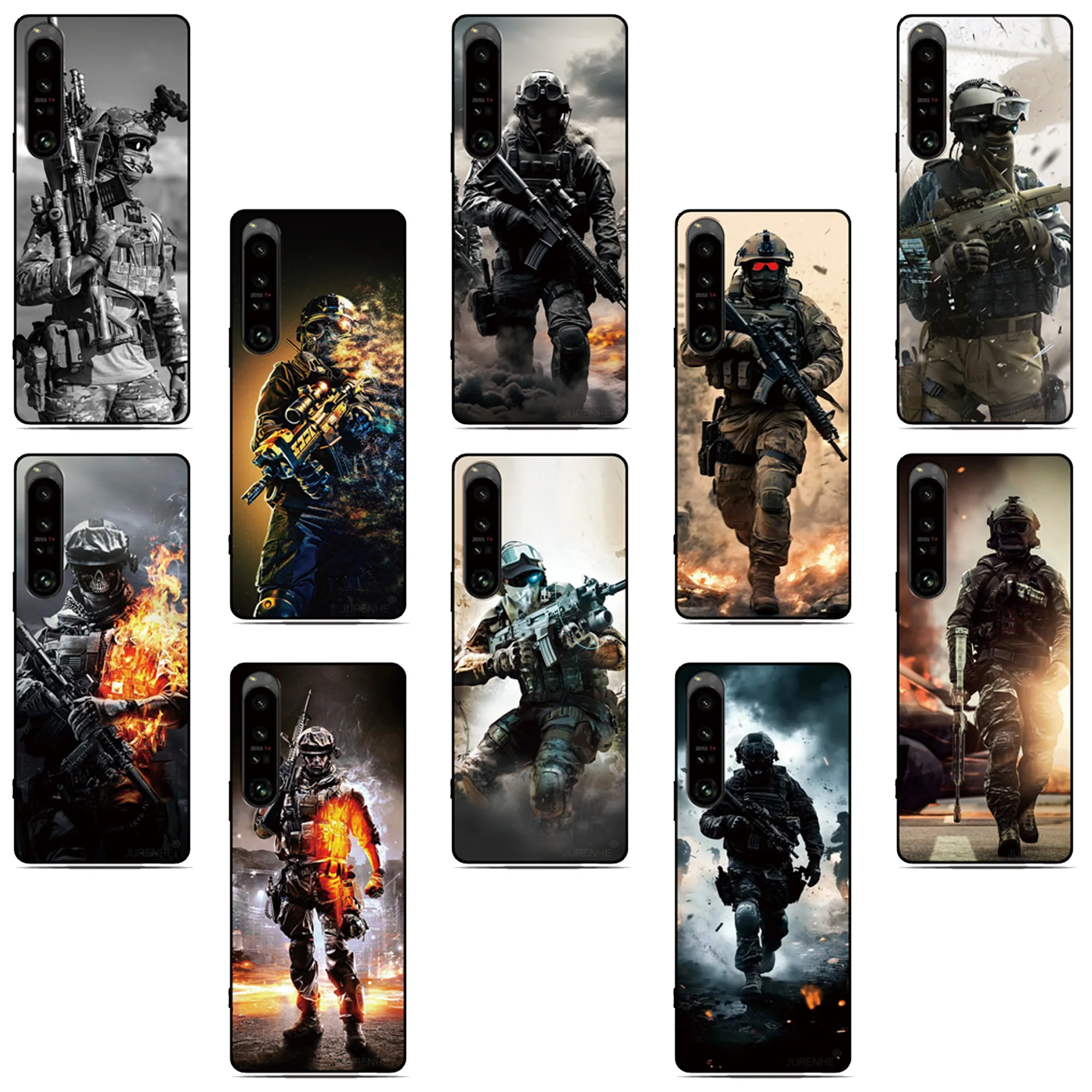 Funda de teléfono de las fuerzas especiales para Nokia C32 G42 6,2 7,2 5,4 G21 C21 C1 C01 G11 Plus C12 C31 C02 G22 G20 G10 C10 C20 8 C3 2,4