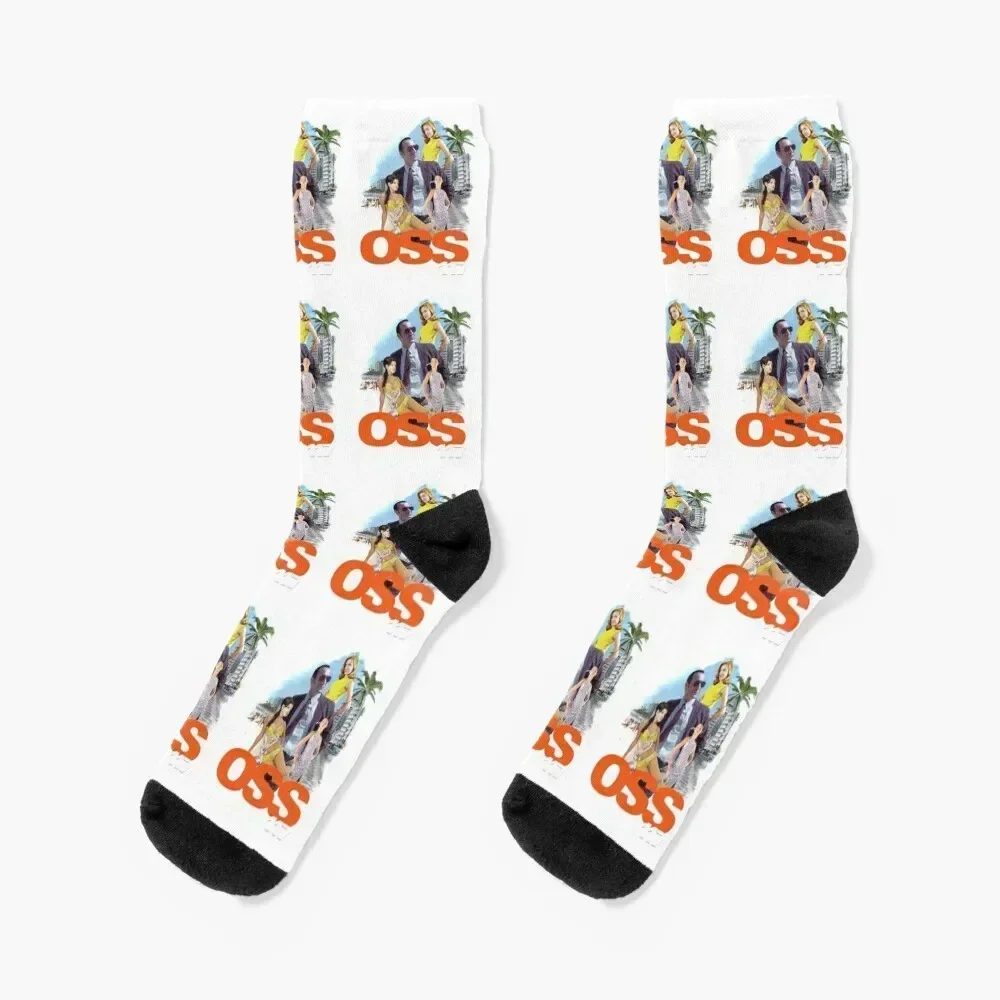 

OSS 117 Socks designer brand happy Wholesale New year's Man Socks Women's