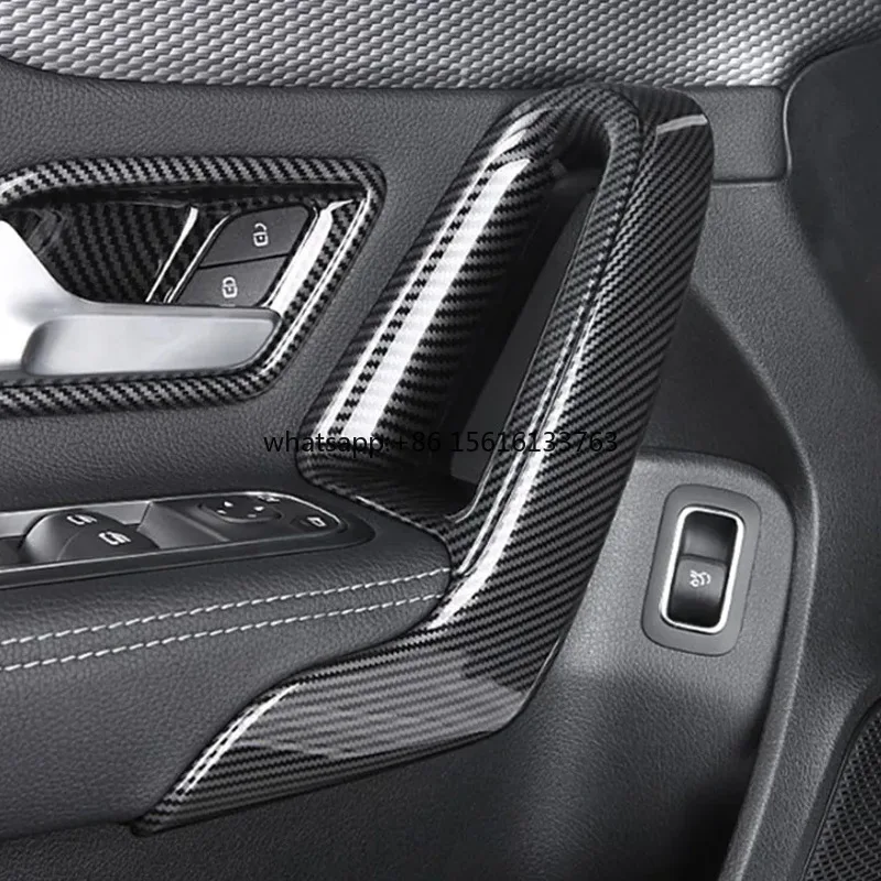 

CLA Interior Car Inner Door Armrest Handle Panel Interior Dashboard Center Console Panel Trim
