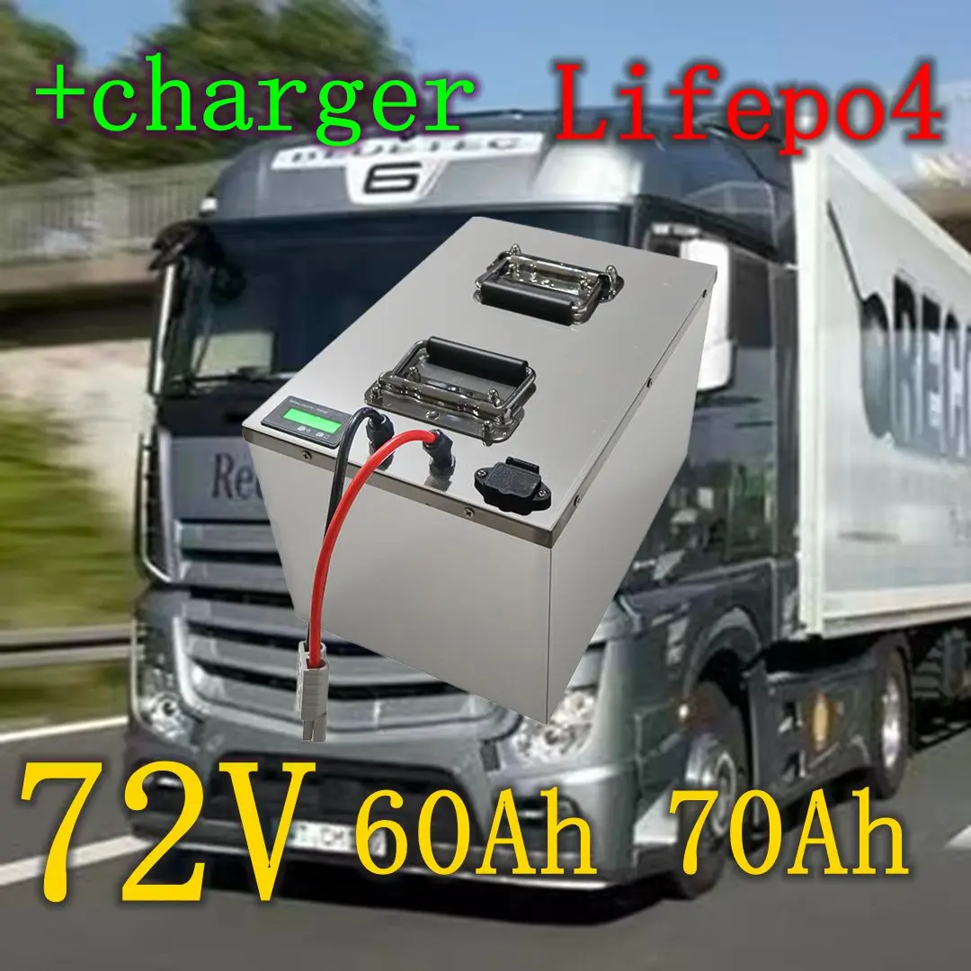

Литиевая аккумуляторная батарея LiFePO4 72В 60Ач 70Ач, перезаряжаемая, глубокого цикла разряда, 5000Вт 14000Вт, с BMS, для мотоциклов и электромобилей