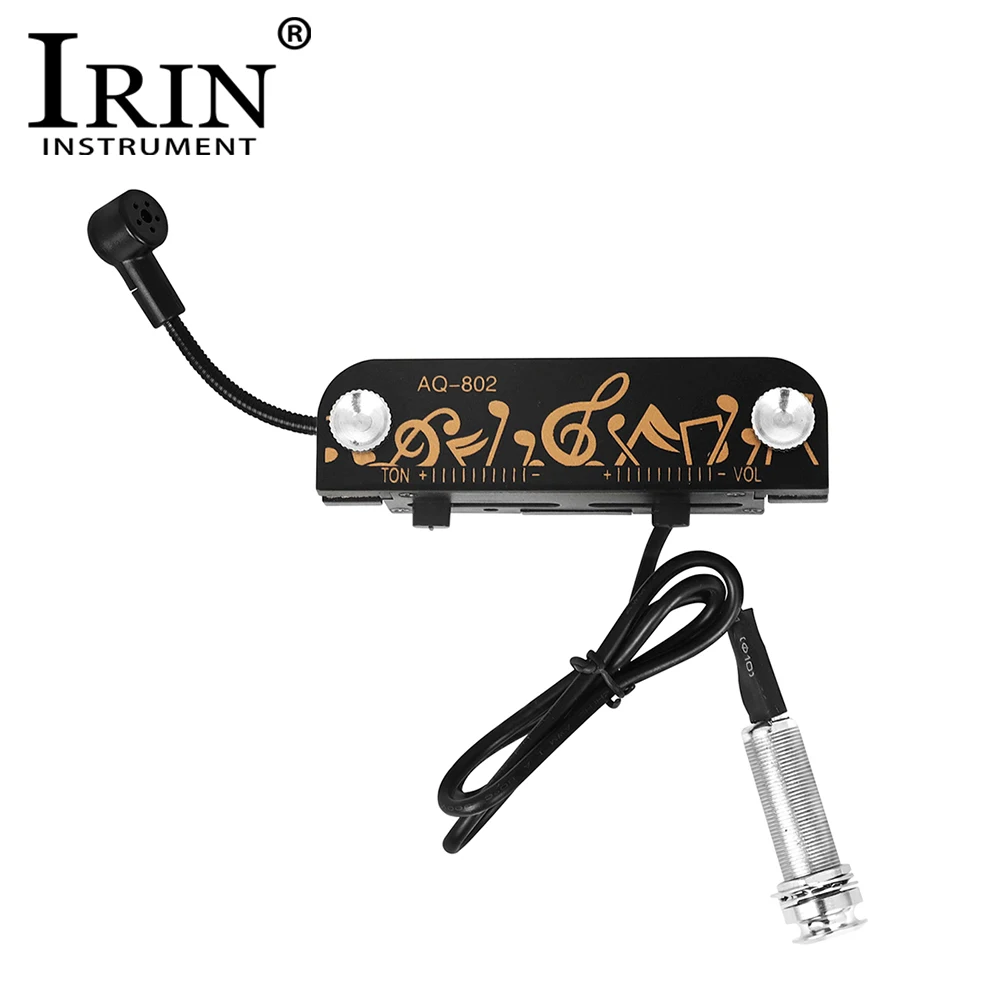 Acoustic Guitar HQ Soundhole Pickups Integrated Active Pickup Visible High and Low Voltage Adjustment Acoustic Guitar Accessory