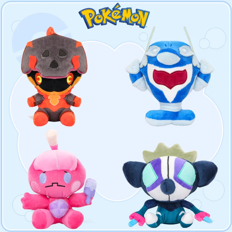 Pokemon Plüschtiere Anime Palafin Tinkatink Grafaiai Charcadet Beedrill Weiche Plüschtiere Niedliche Cubone Gengar Pachirisu Peluche Puppen