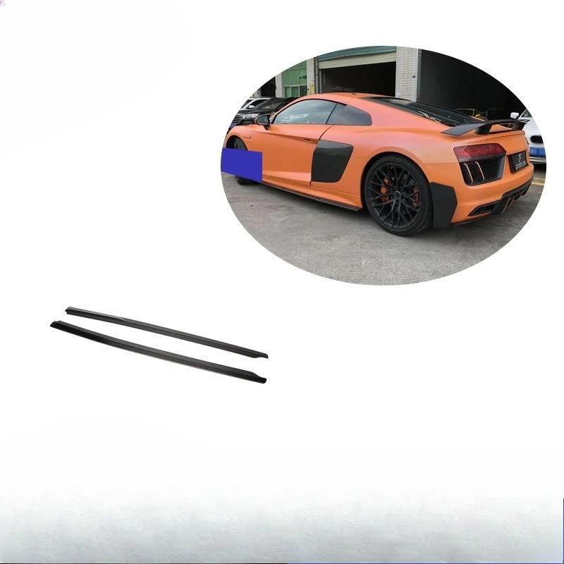 

Suitable For 16-18 Audi R8 Carbon Fiber Side Skirt Modified Car Carbon Fiber Large Surrounding Decoration Car Modification