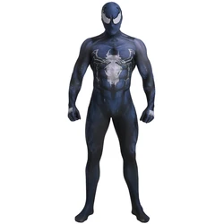 Venom Symbiote Spiderman Cosplay Superhero 3D Printed Spandex body Zenzai Suit Spiderman Costume Halloween Costume Outfits