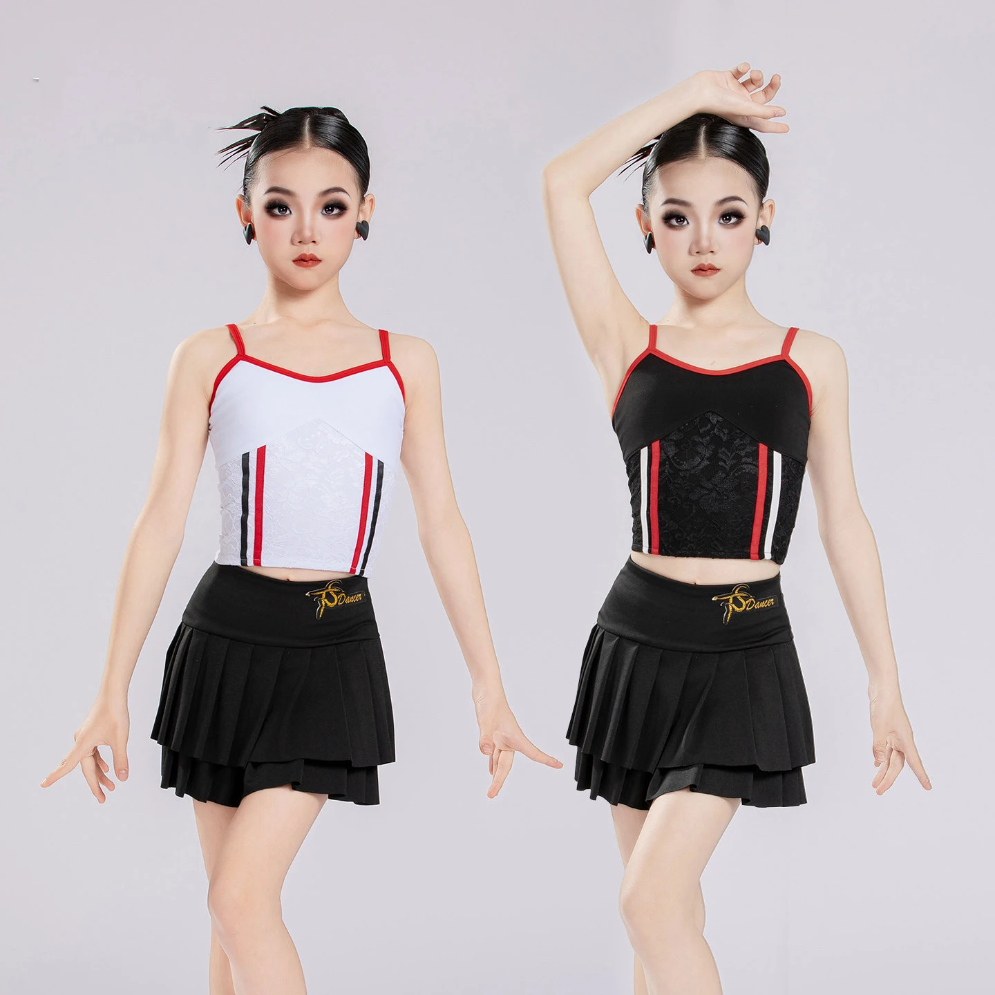 

New Kids Competition Latin Dance Costume Girls Samba Latin Dance Training Suits Children'S Ballroom Dance Clothes SL15621
