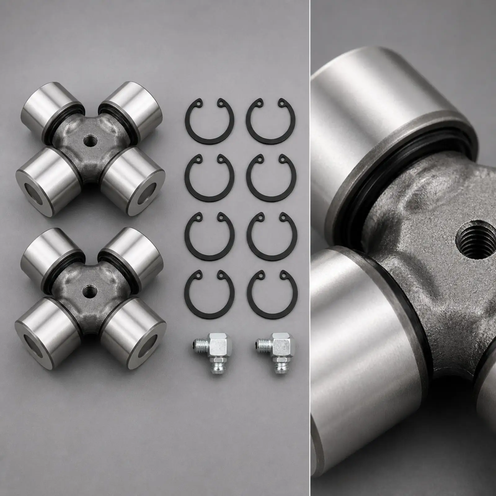 Automotive Drive-Shaft Cross Bearing P0 Precision Universal-Joint Cross Bearing U-Joint Direct Replacement High Load Capacity