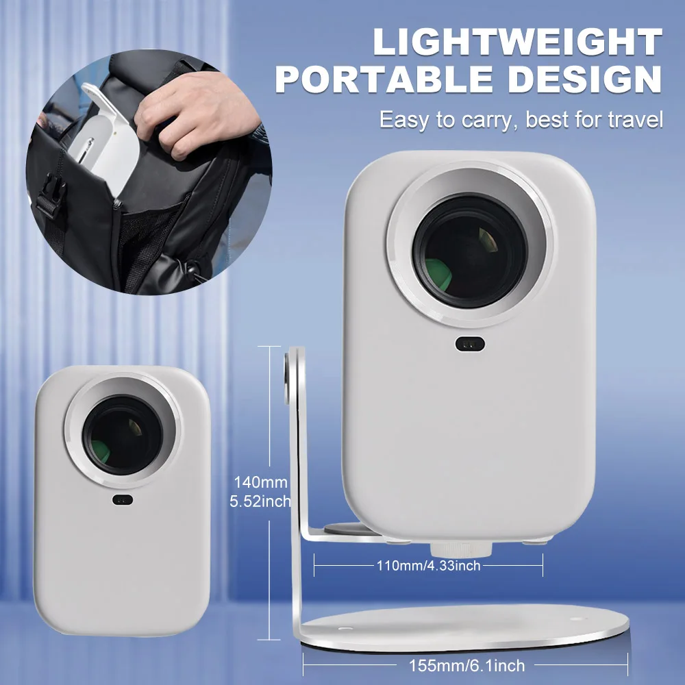 Salange Projector Stand Mount Desktop Holder Adjustable Projector Bracket for XGIMI Halo H6 Xiaomi HY300 HY320 Projector view 2