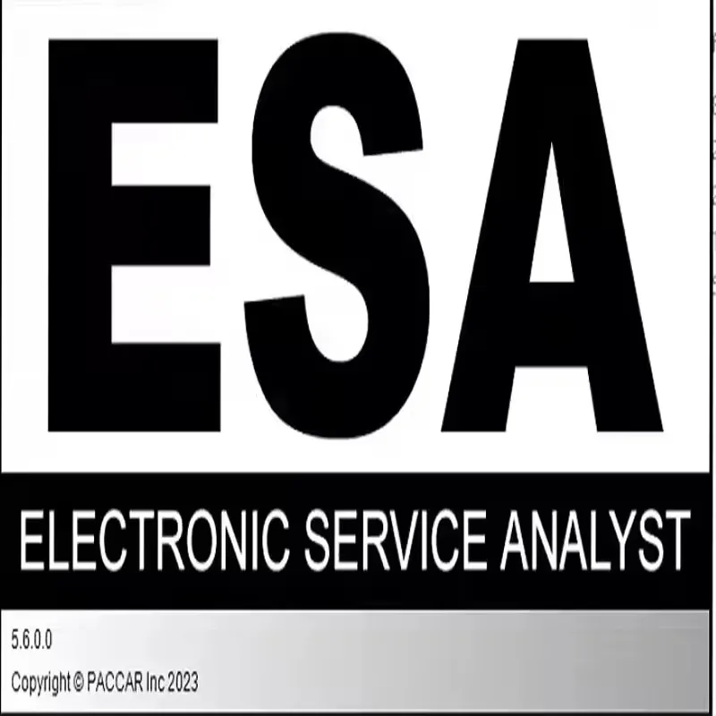 Analis Layanan Elektronik ESA Terbaru 2024 5.6 + 2023 SW FLASH FILE + Buka Kunci Keygen Gratis untuk Paccar + Bantuan Gratis Memasang ESA 5.6