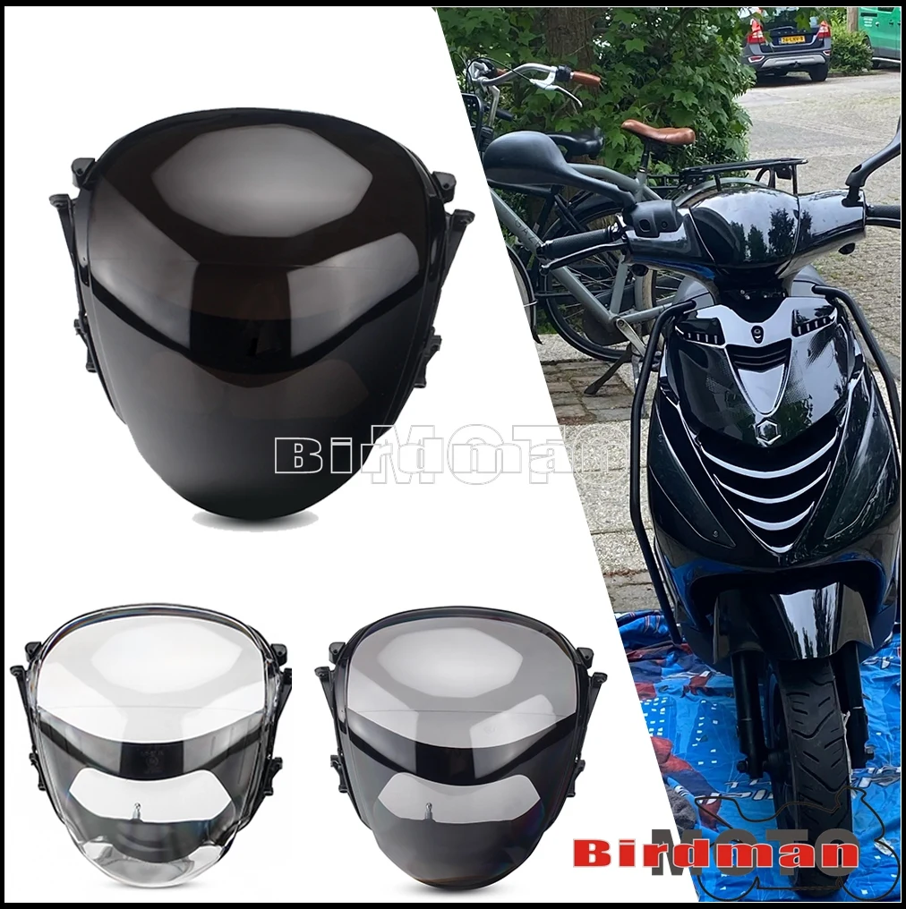 Scooter Headlight Lens Cover FrontSpeedometer Glass Covers For Piaggio Zip 100 98 4T 125 124 50 49 2T AC 50 49 4T 50 2T DT LC SP