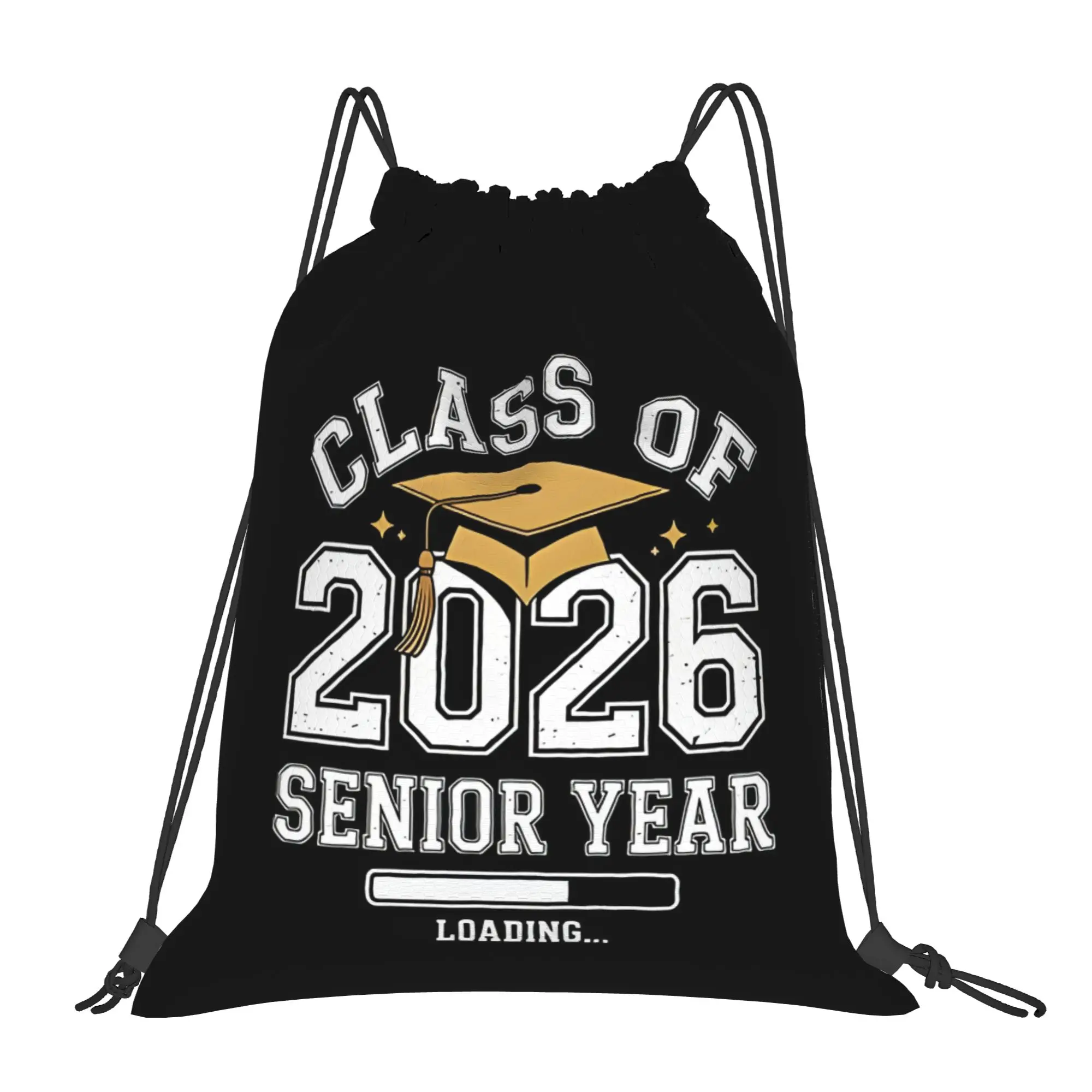 Back To School Class Of 2026 Graduation Gifts Graduation in 2026 Portable Sports Riding Backpack Gym Shoes Drawstring Bags