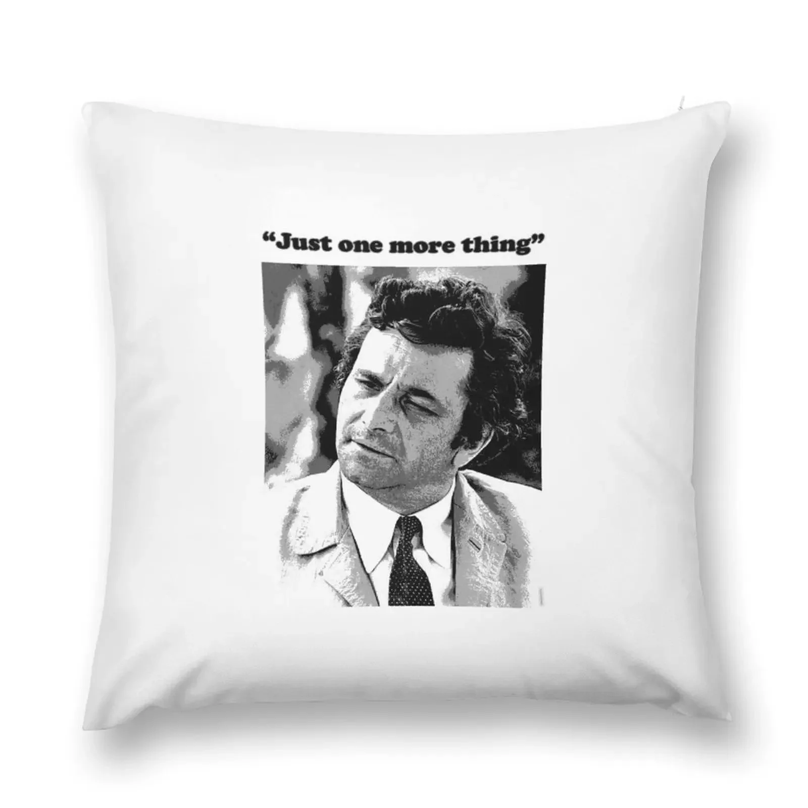 Columbo - Just one more thing Throw Pillow Luxury Pillow Cover christmas decorations 2025 pillow